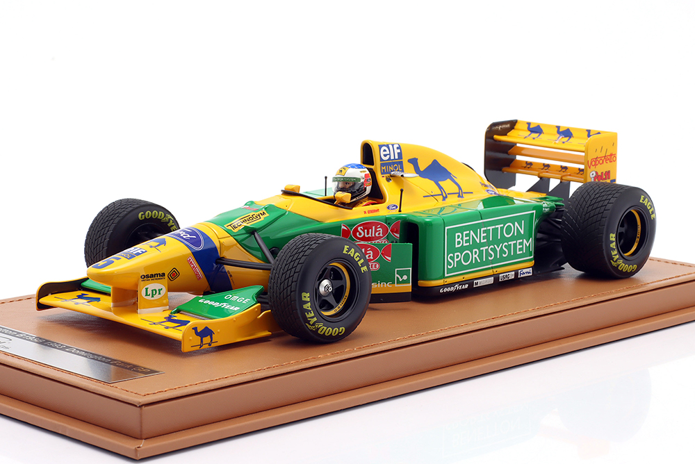 BENETTON B193B #5 2ND BRITISH GP FORMULA 1 1993 MICHAEL SCHUMACHER / БЕНЕТТОН B193B 2 МЕСТО ГРАН-ПРИ ВЕЛИКОБРИТАНИИ ФОРМУЛА-1 МИХАЭЛЬ ШУМАХЕР
