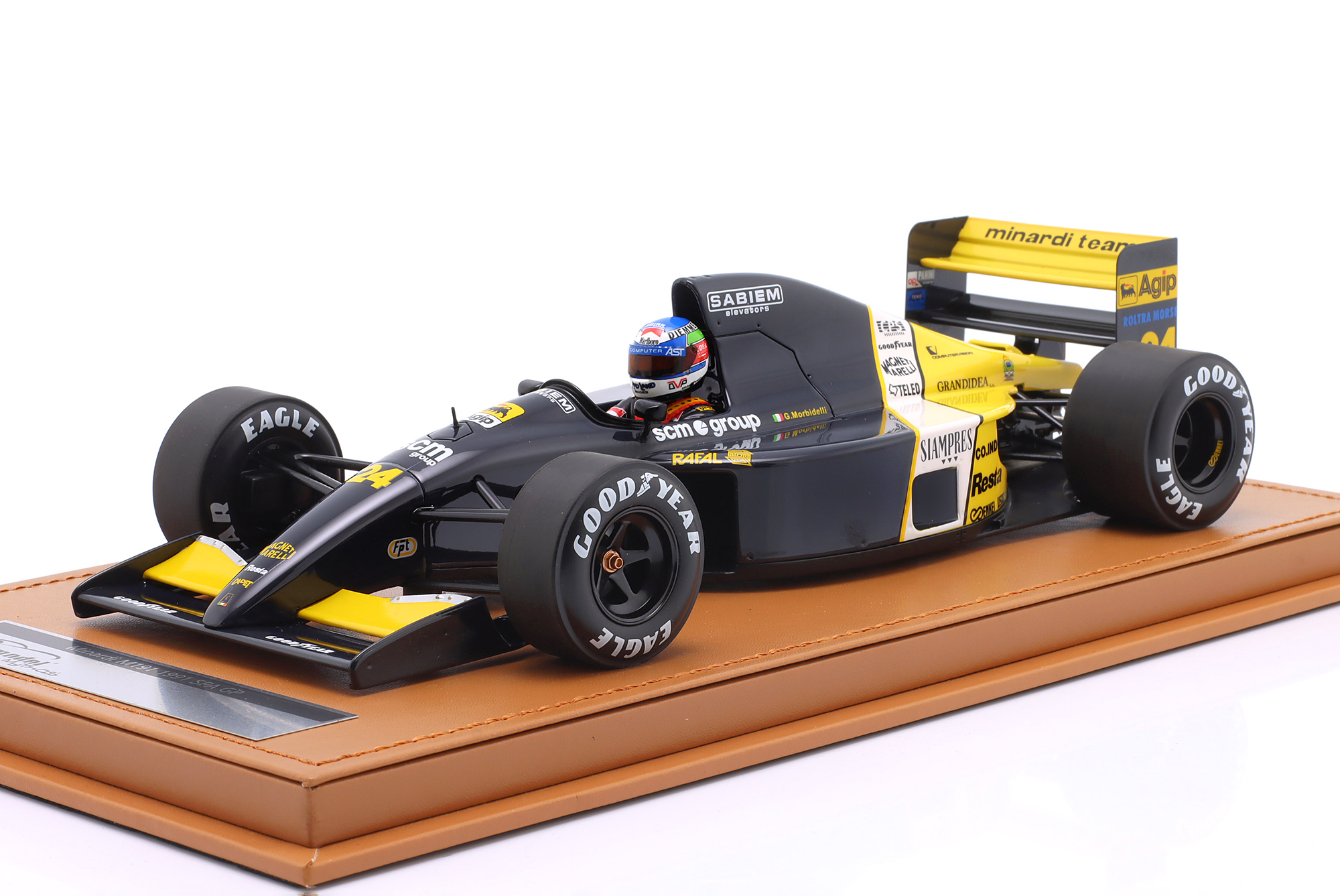MINARDI M191 #24 BELGIAN GP FORMULA 1 1991 GIANNI MORBIDELLI / МИНАРДИ M191 БЕЛГИАН ГРАН-ПРИ ФОРМУЛА-1 ГИАННИ МОРБИДЕЛЛИ
