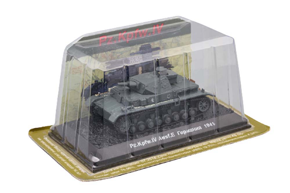 ТАНК PZ.KPFW.IV AUSF.E ГЕРМАНИЯ 1941 (ТАНКИ МИРА КОЛЛЕКЦИЯ #2)