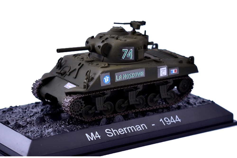 ТАНК M4 SHERMAN 1944 ГОДА (ТАНКИ МИРА СПЕЦВЫПУСК #4)