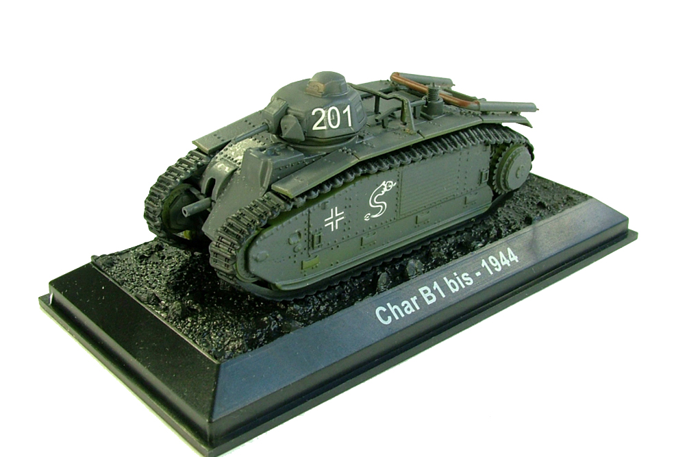 ТАНК CHAR B1 BIS 201 1944 ГОДА (ТАНКИ МИРА КОЛЛЕКЦИЯ СПЕЦВЫПУСК #4)