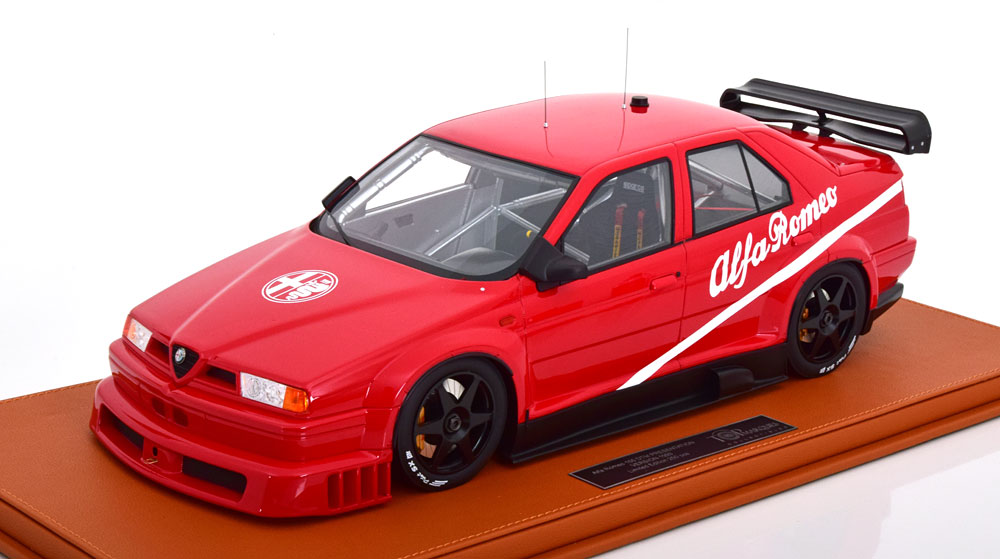 ALFA ROMEO 155 V6 TI DTM PRESENTATION 1993 RED WHITE BLACK