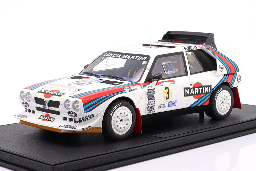 LANCIA DELTA S4 #3 2ND RALLYE ARGENTINA 1986 ALEN, KIVIMÄKI / ЛЯНЧА ДЕЛЬТА S4 2 МЕСТО РАЛЛИ АРГЕНТИНА АЛЕН КИВИМАКИ