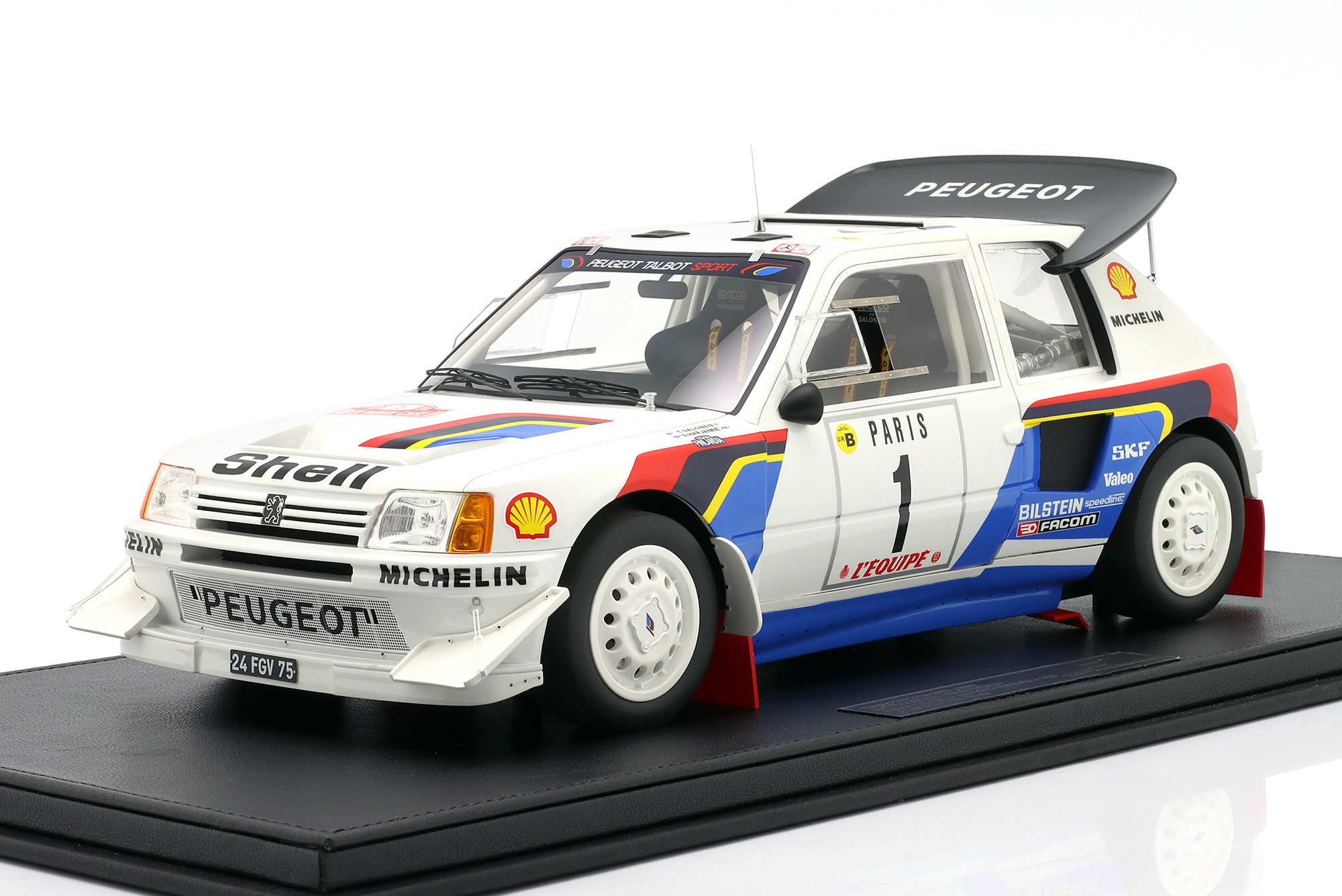 PEUGEOT 205 TURBO 16 E2 #1 2ND RALLYE MONTE CARLO 1986 SALONEN, HARJANNE / ПЕЖО 205 ТУРБО 16 E2 2 МЕСТО РАЛЛИ МОНТЕ-КАРЛО САЛОНЕН ХАРДЖАННЕ