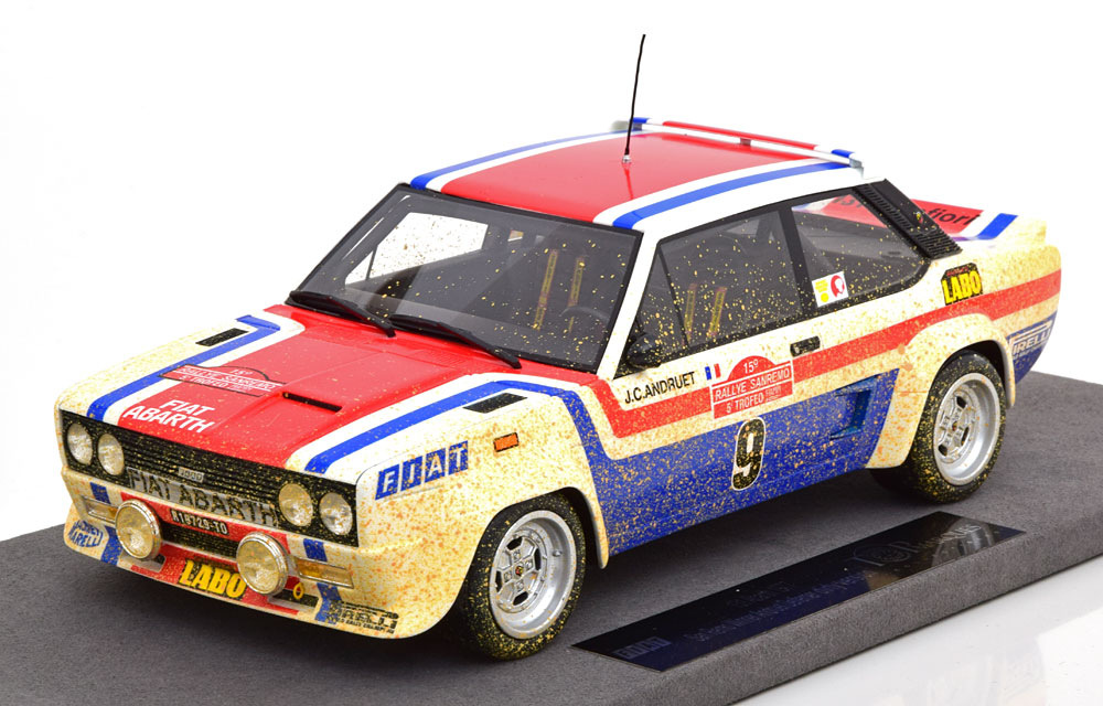 FIAT 131 ABARTH WINNER RALLY SANREMO 1977 DIRT VERSION