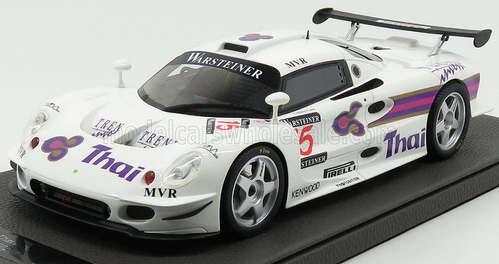LOTUS ELISE GT1 N15 THAI RACING 1997 R.PRUTIRAT - J.POLICAND, WHITE