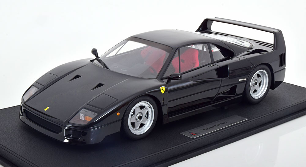 FERRARI F40 HIGH END RESIN MODEL 1987 BLACK
