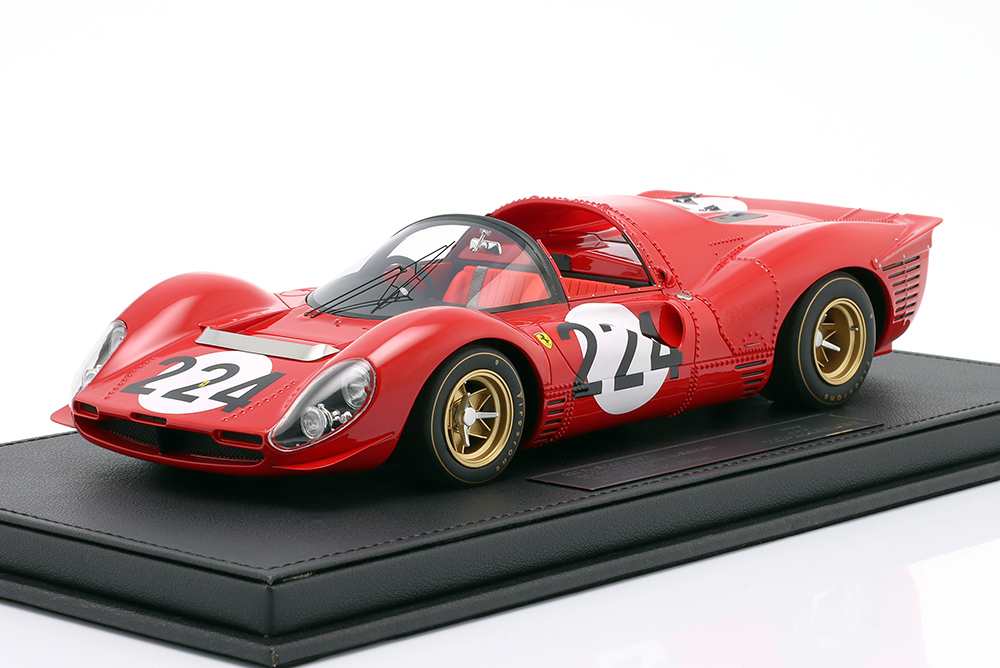 FERRARI 330 P4 SPYDER #224 TARGA FLORIO 1967 VACCARELLA, SCARFIOTTI / ФЕРРАРИ 330 P4 СПАЙДЕР ТАРГА ФЛОРИО ВАККАРЕЛЛА СКАРФИОТТИ