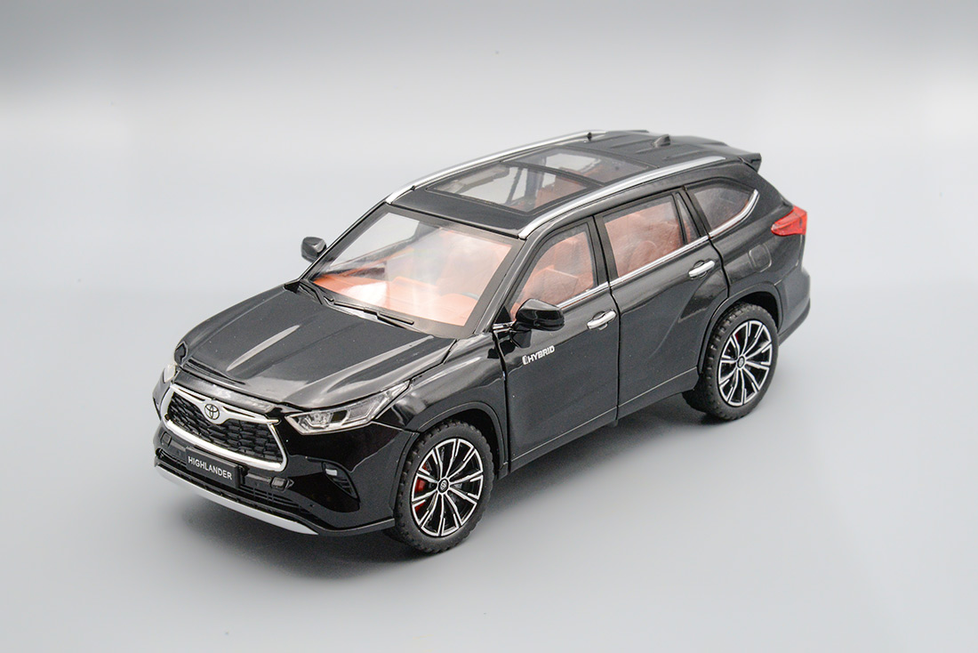 TOYOTA HIGHLANDER, ЧЁРНЫЙ, 21 СМ