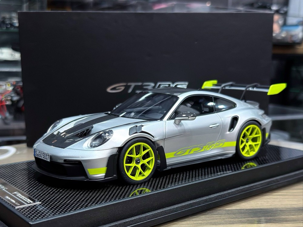 PORSCHE 911 (992.1) GT3RS WEISSACH PACKAGE GT SILVER METALLIC / ПОРШЕ 911 992.1 GT3 RS ПАКЕТ WEISSACH СЕРЕБРИСТЫЙ