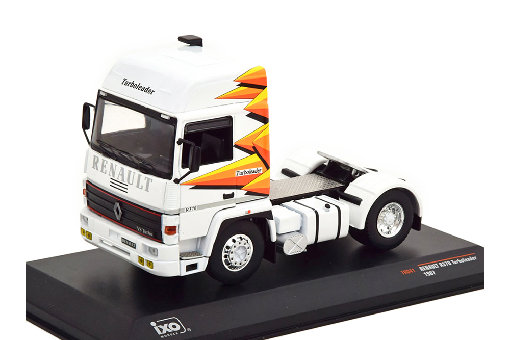RENAULT R370 TURBOLEADER 1987 WHITE/ORANGE/YELLOW