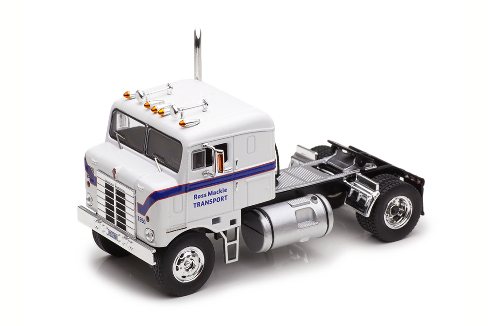 KENWORTH BULLNOSE ROSS MACKIE TRANSPORT 1950 WHITE/BLUE