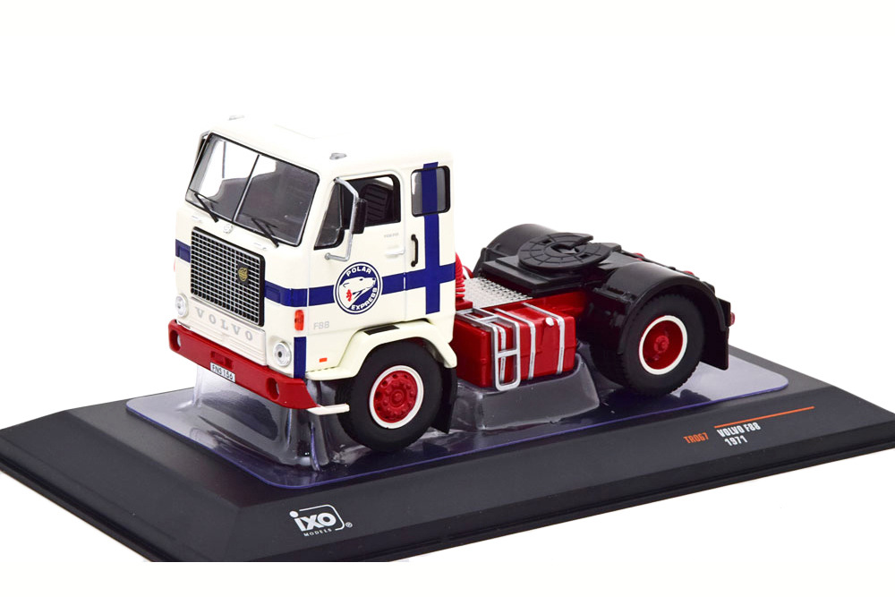 VOLVO F 88 POLAR EXPRESS 1971 WHITE/BLUE