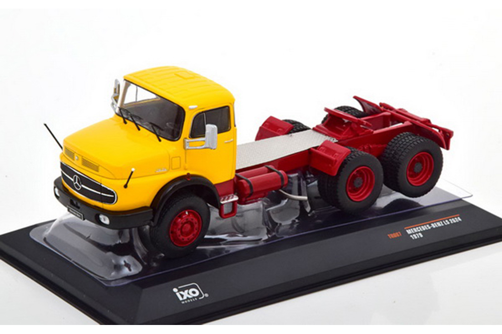 MERCEDES LS 2624 1979 YELLOW/RED