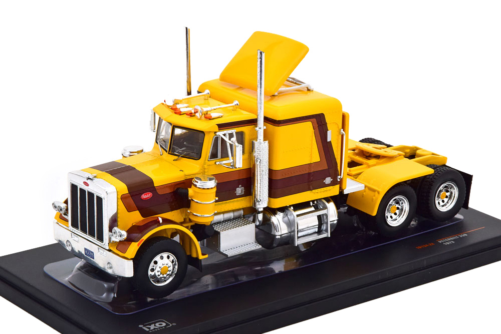 PETERBILT 359 1973 YELLOW/BROWN