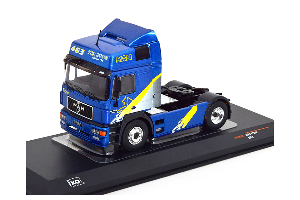 MAN F2000 19.463 BIG BLUE EDITION 1996 METALLIC BLUE СЕДЕЛЬНЫЙ ТЯГАЧ