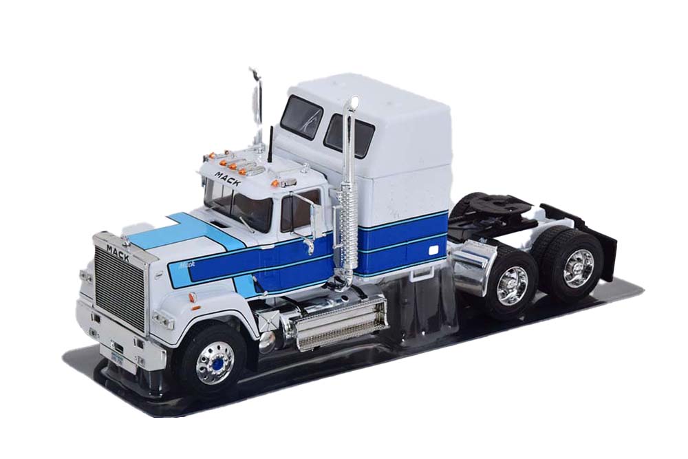 MACK SUPERLINER MAGNUM 1985 WHITE/BLUE / МАК СЕДЕЛЬНЫЙ ТЯГАЧ