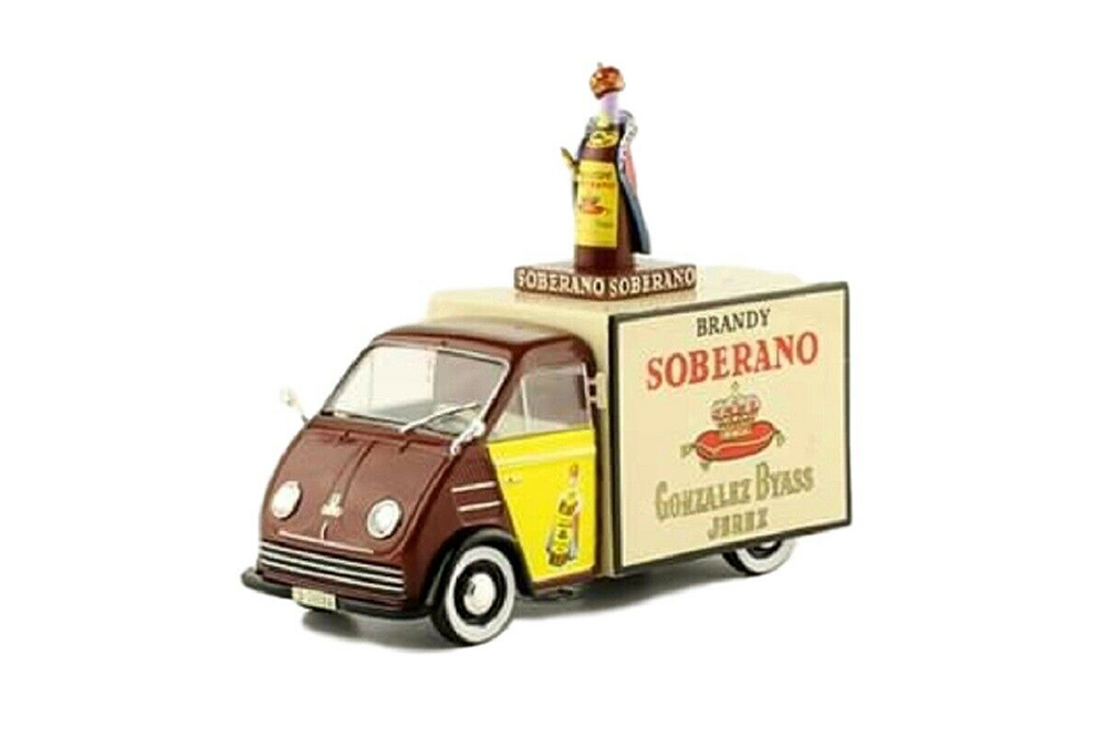 DKW F89 SOBERANO 1960 BROWN WITH BEIGE