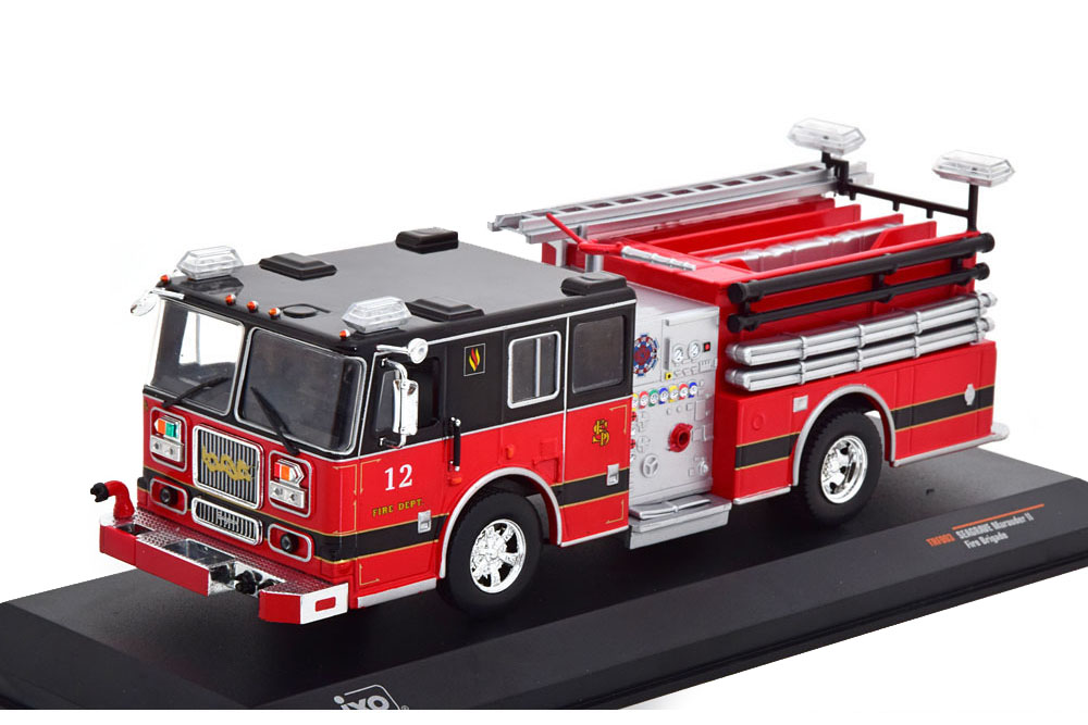 SEAGRAVE MARAUDER II PELHAM FIRE DEPARTMENT 2007 RED/BLACK