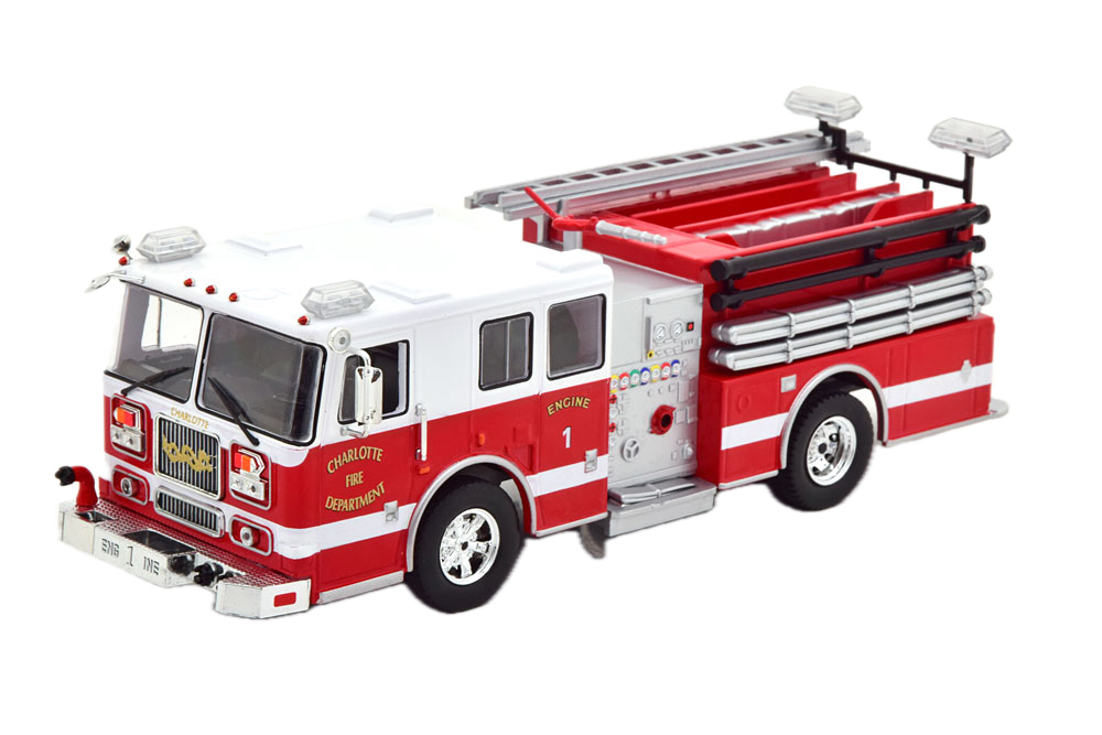 SEAGRAVE MARAUDER II CHARLOTTE FIRE DEPARTMENT