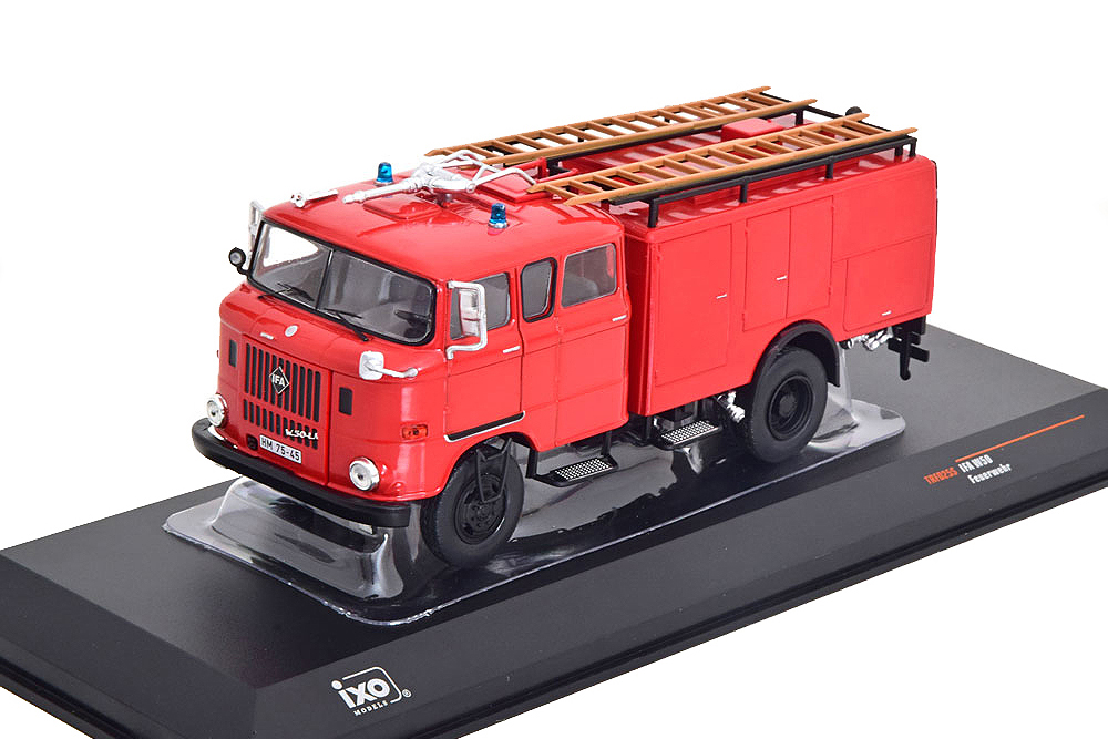 IFA W50L LF16 TS8 FIRE BRIGADE 1965 RED / ИФА ПОЖАРНАЯ КОМАНДА 1965 КРАСНЫЙ