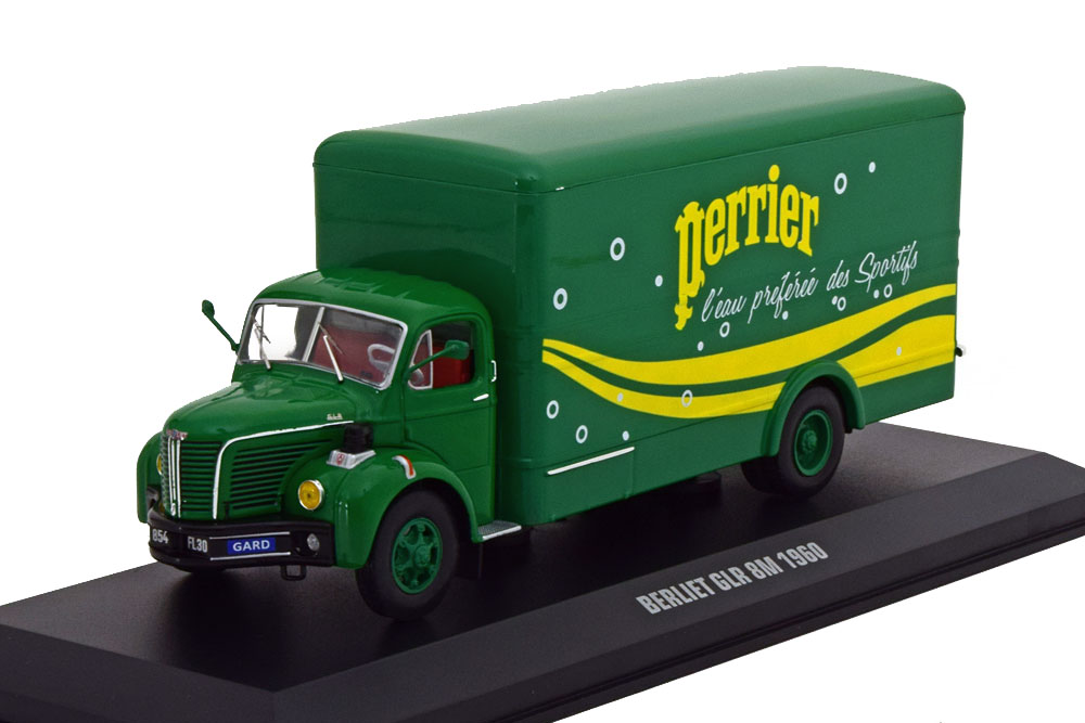 BERLIET GLR 8M PERRIER 1960 GREEN/YELLOW
