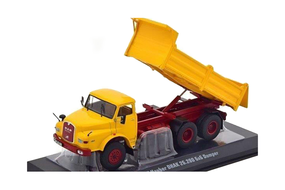 MAN DHAK 26.280 6X6 1971 YELLOW