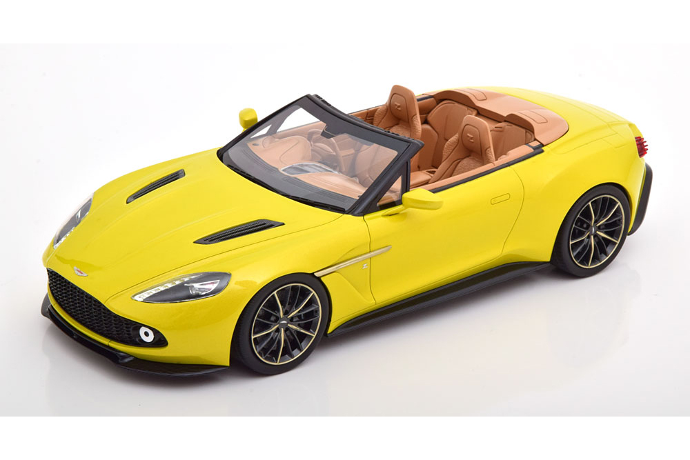 ASTON MARTIN VANQUISH ZAGATO VOLANTE CONVERTIBLE YELLOW METALLIC / АСТОН МАРТИН