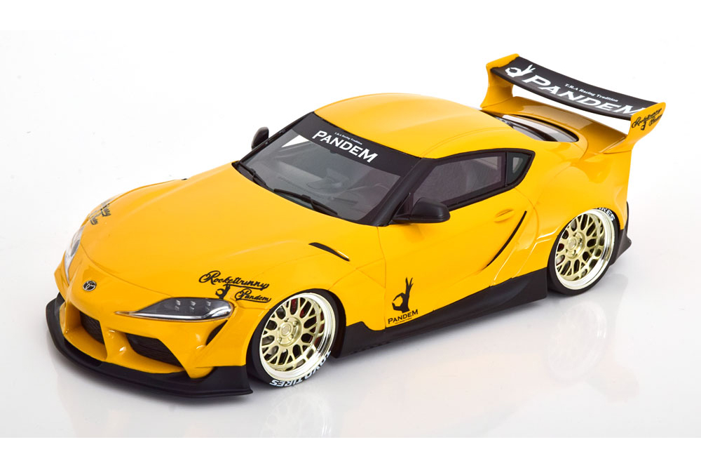 TOYOTA PANDEM GT SUPRA V1.0 YELLOW / ТОЙОТА