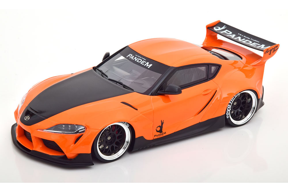 TOYOTA PANDEM GR SUPRA V1.0 ORANGE BLACK / ТОЙОТА