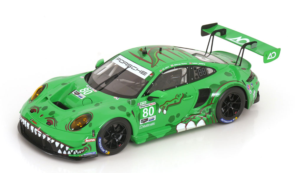 PORSCHE 911 GT3 R REXY NO 80 12H IMSA SEBRING 2023