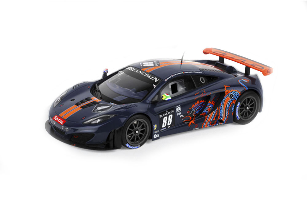 MCLAREN MP4-12C GT3 #88 SPA BARFF/GOODWIN/PARENTE/WILLS 2012 BLACK