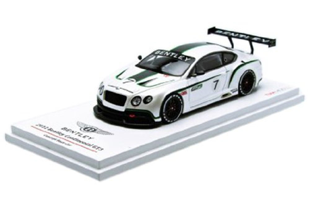 BENTLEY CONTINENTAL GT3 MONDIAL DE LAUTOMOBILE 2012 WHITE