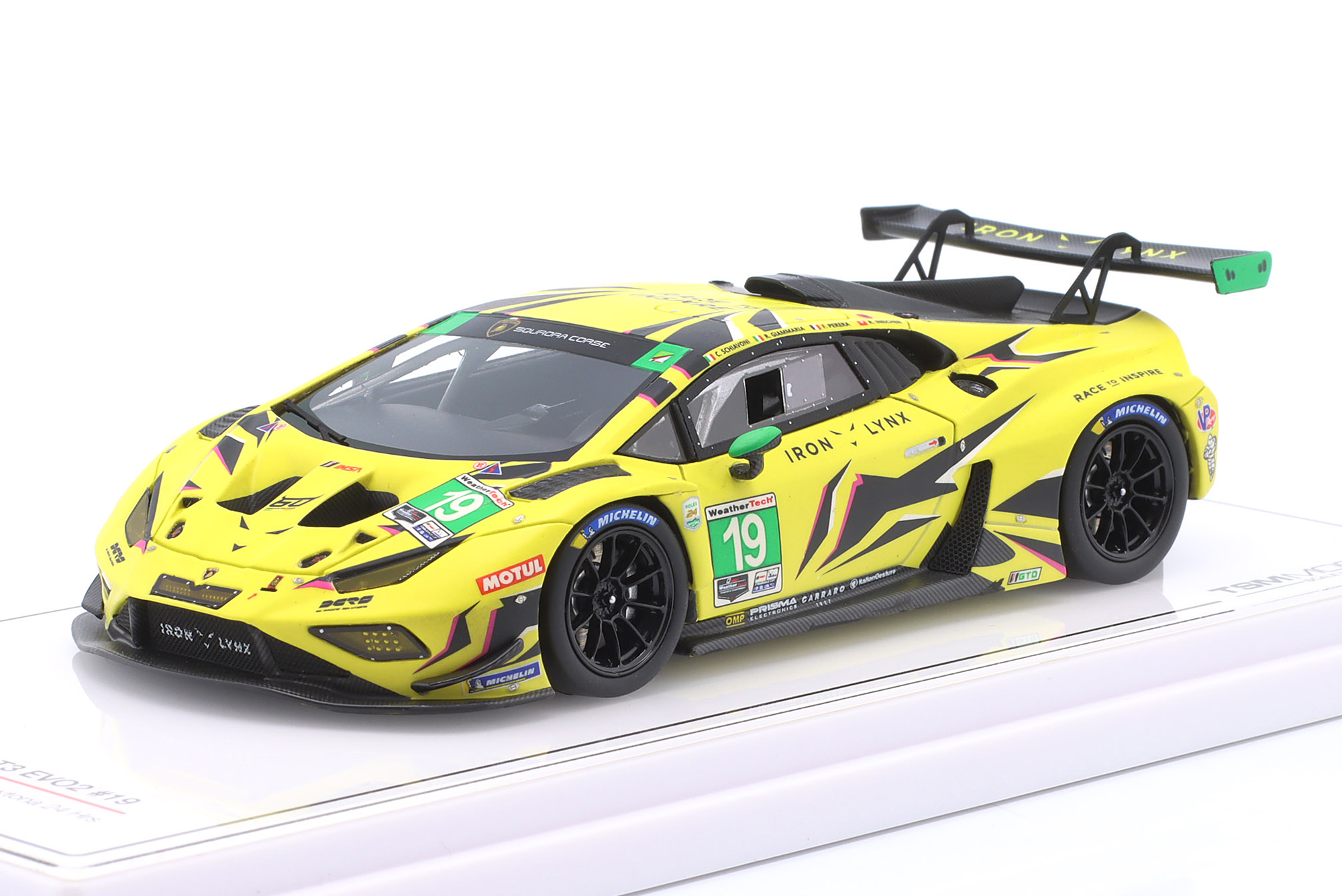LAMBORGHINI HURACAN GT3 EVO2 #19 24H DAYTONA 2023 IRON LYNX / ЛАМБОРГИНИ УРАКАН ГТ3 EVO2 24 ЧАСА ДАЙТОНА ИРОН ЛЙНКС