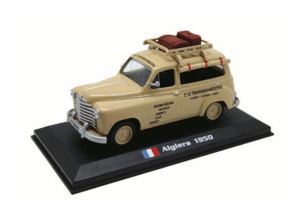 RENAULT COLORALE 1950 ALGIERS TAXI ТАКСИ, БЕЖЕВЫЙ