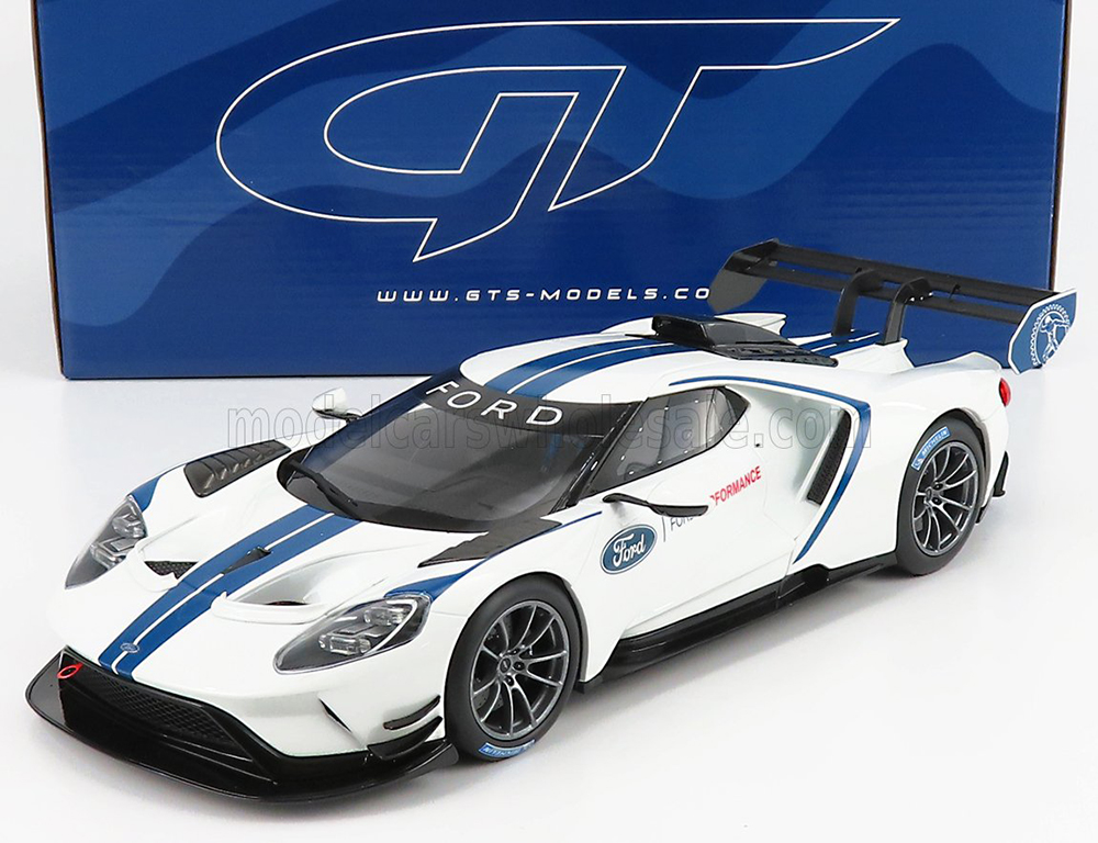 FORD GT MKII N0 FORD PERFORMANCE (2020), WHITE BLUE
