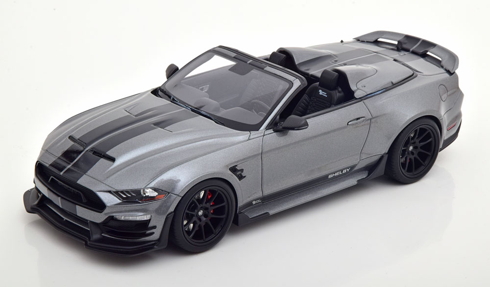 FORD SHELBY MUSTANG SUPER SNAKE CONVERTIBLE 2021 GREYMETALLIC BLACK