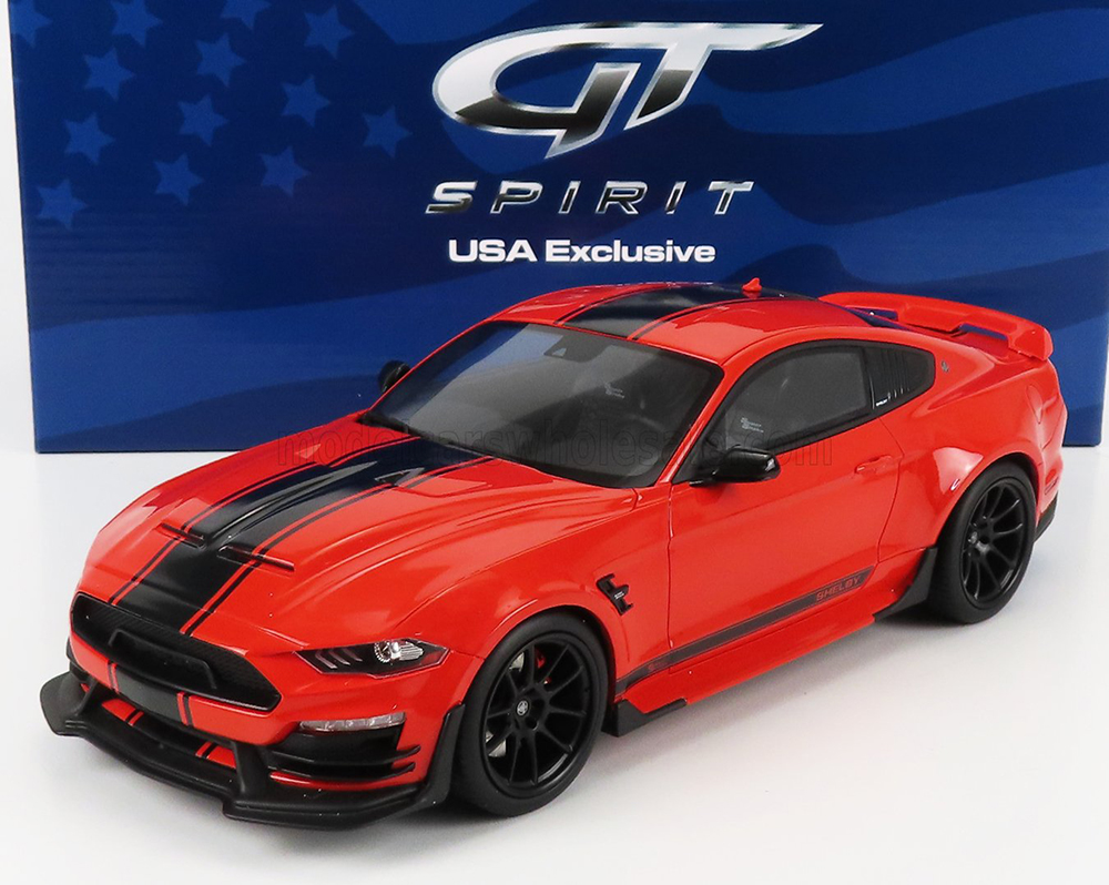 FORD MUSTANG SHELBY SUPER SNAKE COUPE (2021), RED BLACK