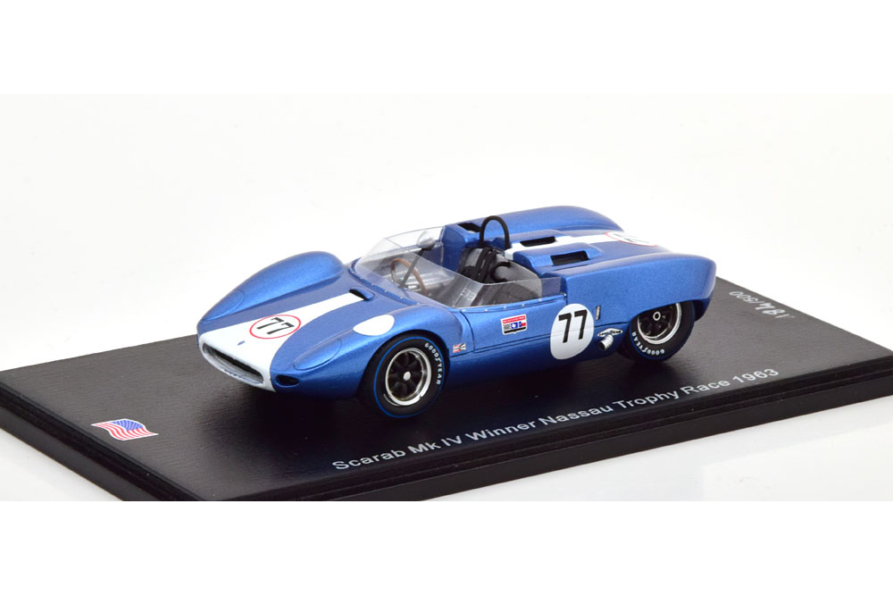 SCARAB MK IV WINNER NASSAU TROPHY RACE 1963