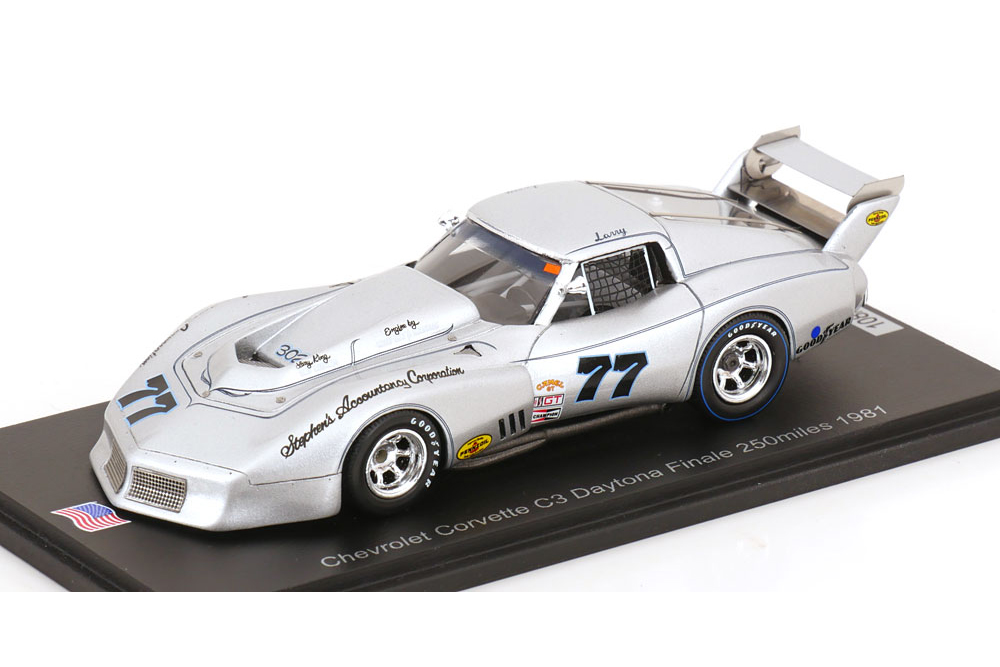 CHEVROLET CORVETTE C3 NO 77 DAYTONA FINALE 250MILES 1981