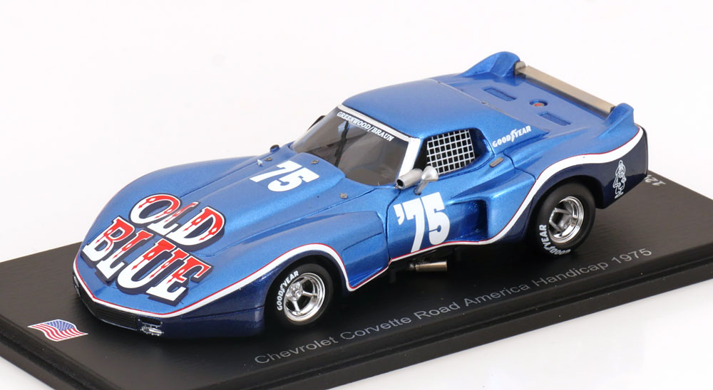 CHEVROLET CORVETTE C3 NO 75 ROAD AMERICA 1975