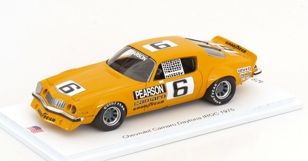 CHEVROLET CAMARO NO 6 DAYTONA IROC 1975