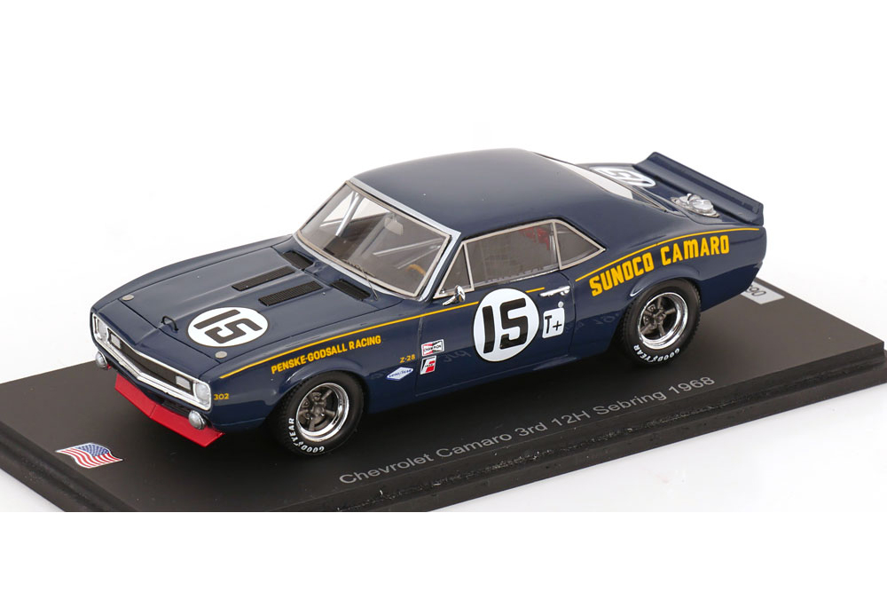 CHEVROLET CAMARO NO 15 12H SEBRING 1968