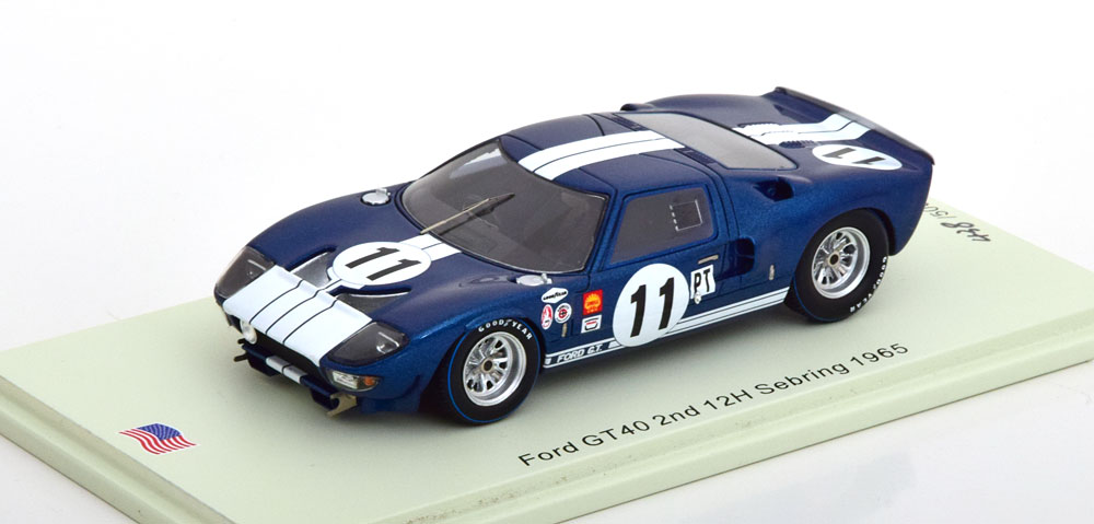 FORD GT40 NO 11 12H SEBRING 1965