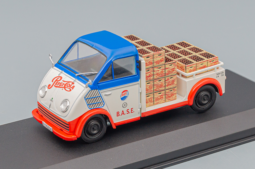 DKW F89L/52 IMOSA PICK-UP PEPSI-COLA 1958, WHITE BLUE RED