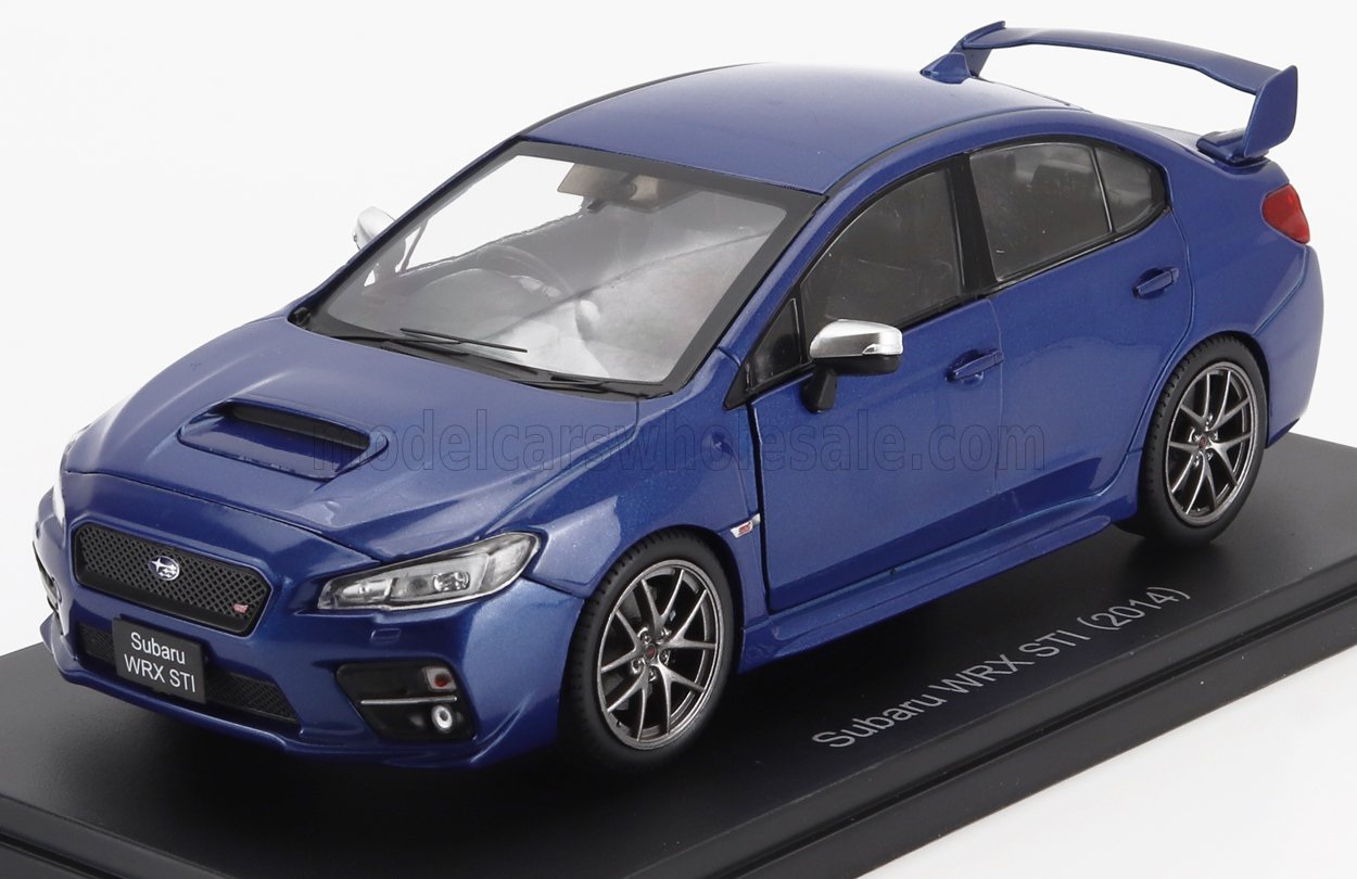 SUBARU WRX STI 2014, BLUE