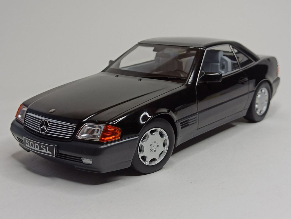 MERCEDES SL500 W129 (R129) 1:18 KK SCALE BLACK