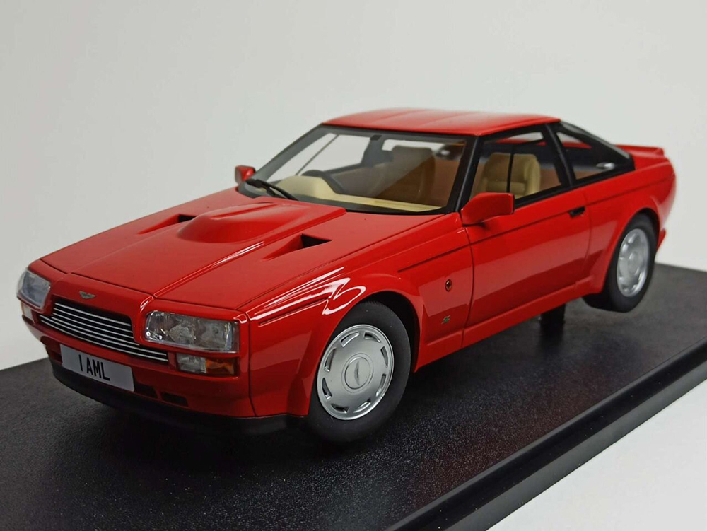 ASTON MARTIN ZAGATO COUPE 1986 RED 1:18
