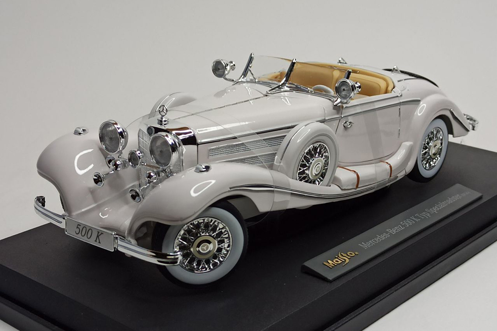 MERCEDES 500K SPECIALROADSTER 1936 MAISTO 1:18