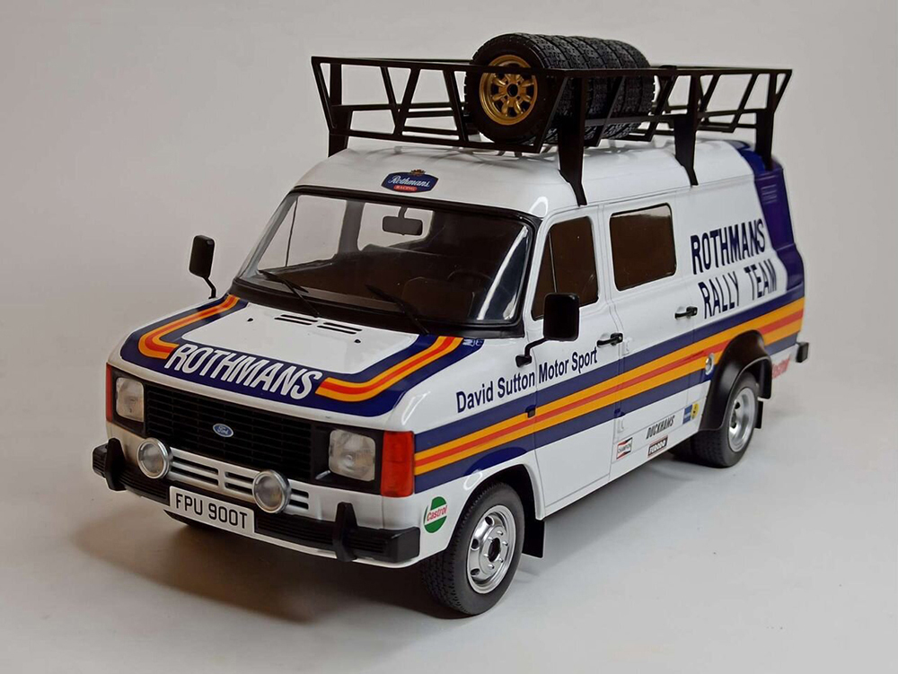 FORD TRANSIT MK2 ROTHMANS RALLYE TEAM 1:18